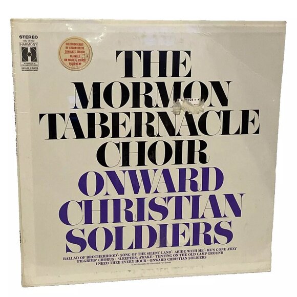 Mormon Tabernacle Choir Onward Christian Soldiers (Vinyl, 1969) Harmony HS 11272 - Picture 1 of 5